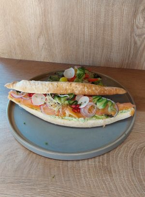 Broodje gerookte zalm NEW