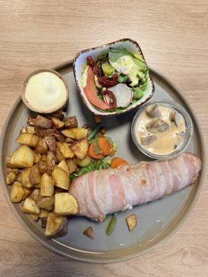 Varkenshaas met brie en spek NEW