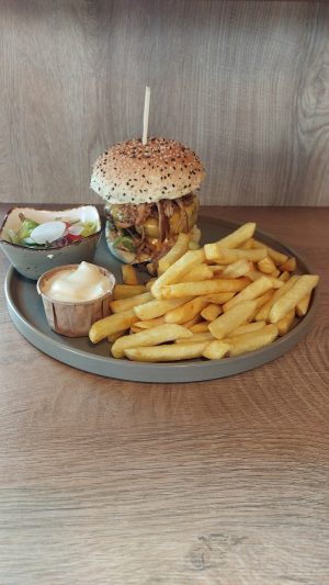 Pulled chicken burger NEW